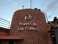 Arrivée au port de Las Palmas sur Gran Canaria.