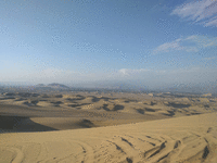 Des dunes à perte de vue.